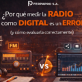 ¿Por qué medir la radio como digital es un error? (y cómo evaluarla correctamente)